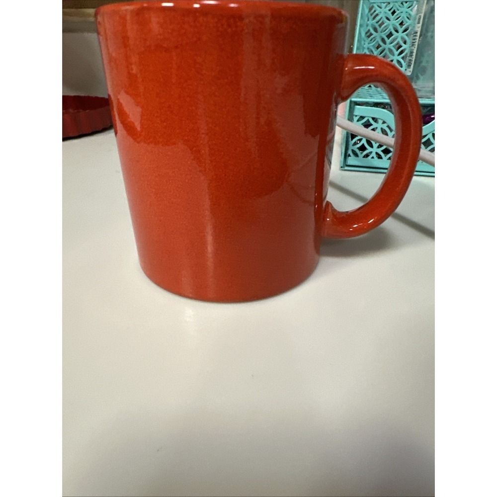 Vintage‎ Waechtersbach Germany Solid Red Coffee Mug Tea Cup